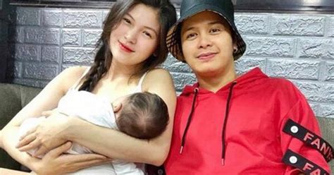 Photos of former Girltrend Mikee with her daughter .